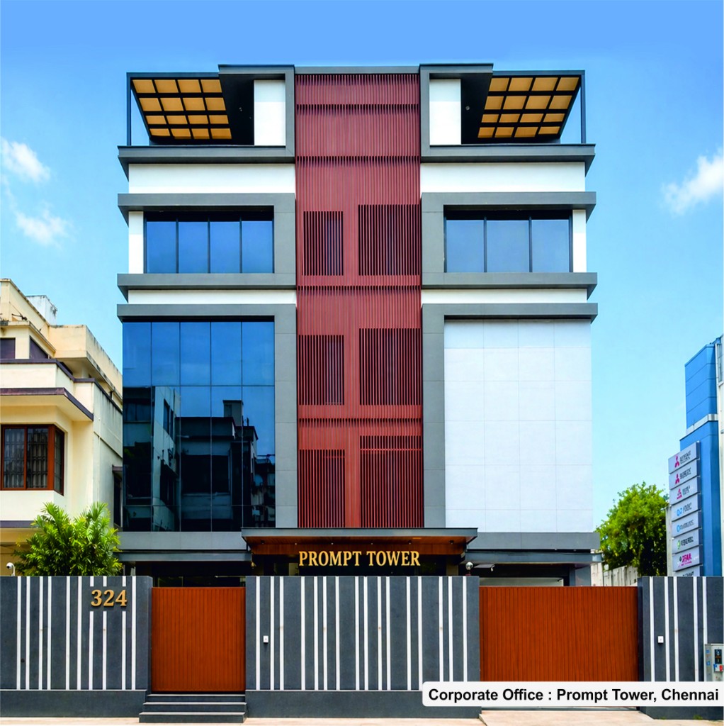 Prompt Tower corporate office in Chennai